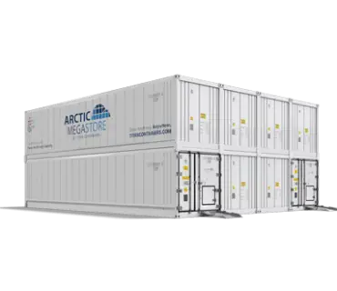 Arctic MegaStore high-capacity modular cold storage solution by TITAN Containers