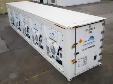 ArcticBlast Cold Storage - Rapid Chilling Refrigerated Containers for Hire