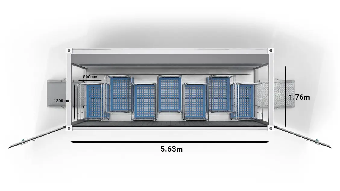 ArcticBlast 10ft Trolleys