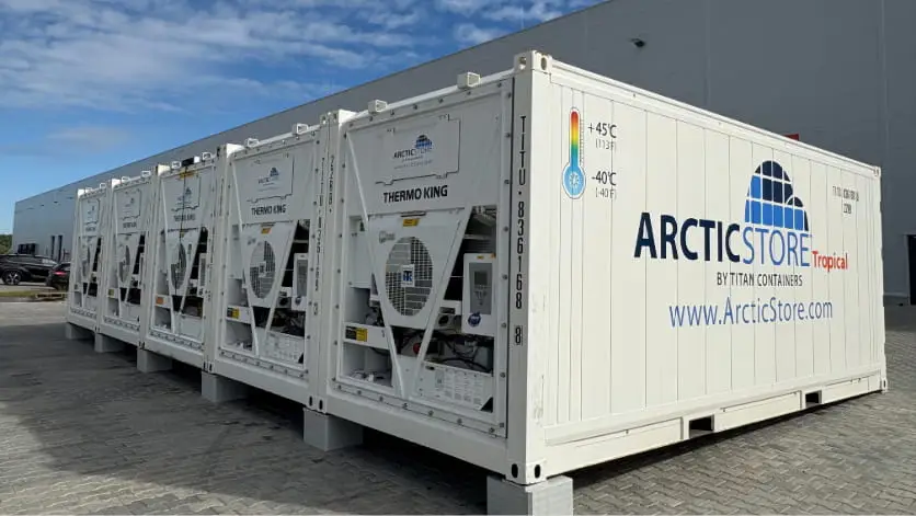 ArcticStore Cold Storage - Cold containers for hire
