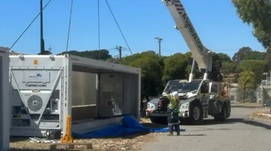 Cold Storage for Tip Top Bakery – Refrigerated Containers