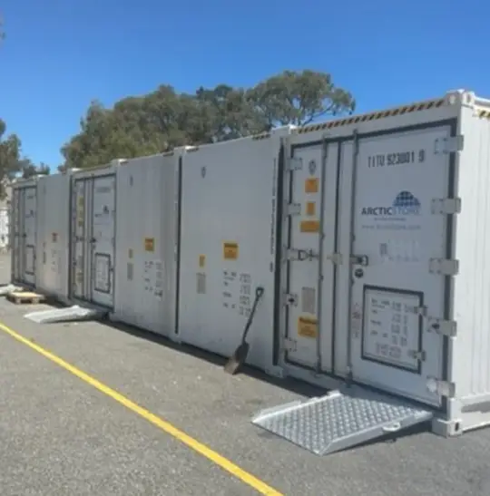 Cold Storage for Tip Top Bakery – Refrigerated Containers