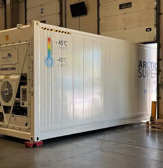 Arctic Superstore cold chain logistics