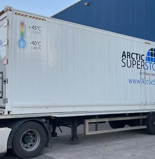 Arctic Superstore cold chain logistics