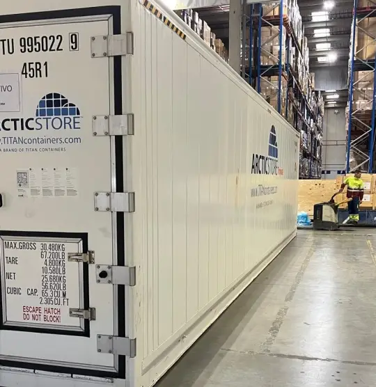Arctic Superstore cold chain logistics
