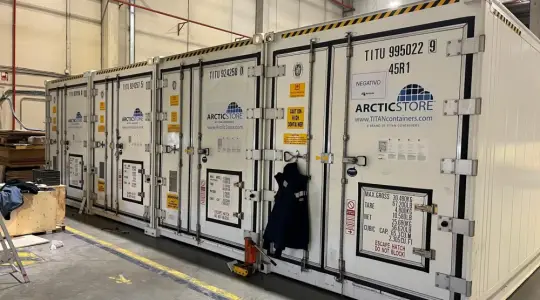 Arctic Superstore cold chain logistics